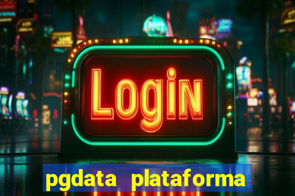 pgdata plataforma de jogos